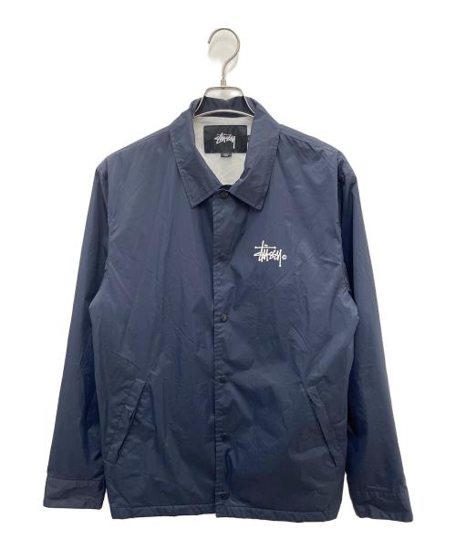 stussy（ステューシー）stussy (ステューシー) コーチジャケット ネイビー サイズ:Lの古着・服飾アイテム