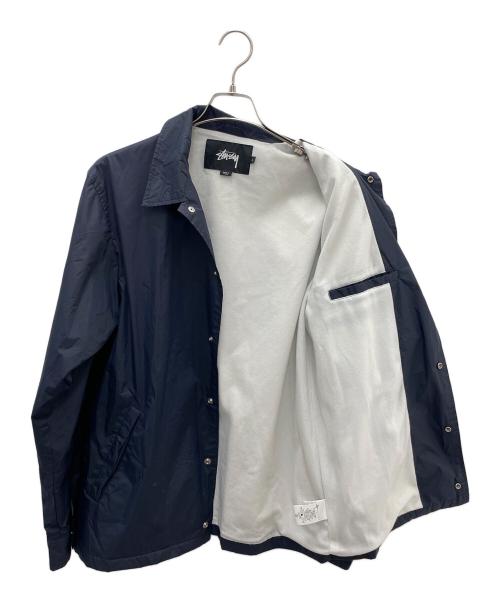 stussy（ステューシー）stussy (ステューシー) コーチジャケット ネイビー サイズ:Lの古着・服飾アイテム
