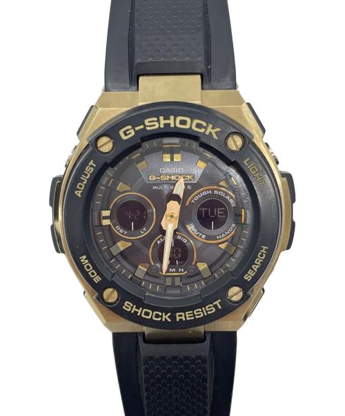 CASIO（カシオ）CASIO (カシオ) 腕時計 ブラック×ゴールドの古着・服飾アイテム