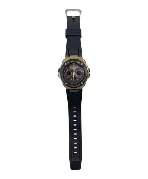 CASIO（カシオ）CASIO (カシオ) 腕時計 ブラック×ゴールドの古着・服飾アイテム