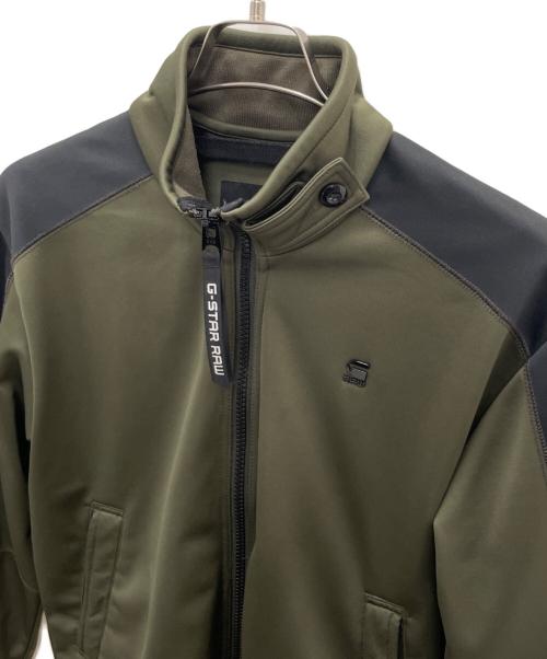 G-STAR RAW（ジースターロゥ）G-STAR RAW (ジースターロゥ) ジップジャケット グリーン サイズ:Mの古着・服飾アイテム