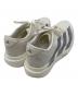 adidas (アディダス) スニーカー ホワイト×グレー サイズ:28：10000円