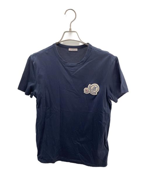 MONCLER（モンクレール）MONCLER (モンクレール) Tシャツ ネイビー サイズ:Mの古着・服飾アイテム