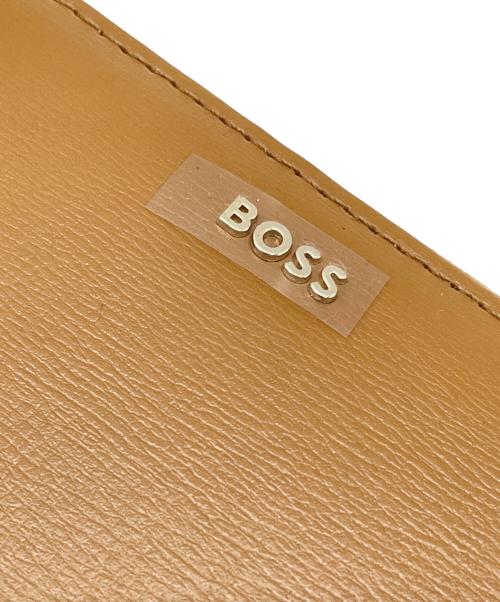 HUGO BOSS（ヒューゴ ボス）HUGO BOSS (ヒューゴ ボス) 長財布 ベージュ 未使用品の古着・服飾アイテム