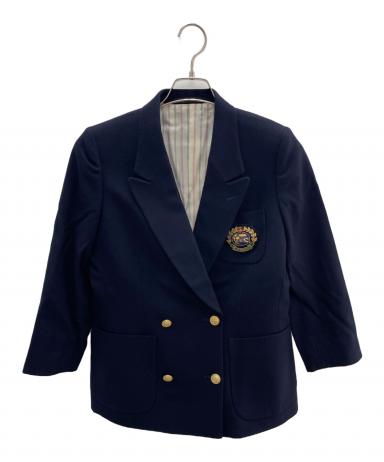 中古・古着通販】Burberry's (バーバリー) 金ボタンブレザー ネイビー