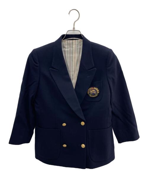 Burberry's（バーバリー）Burberry's (バーバリー) 金ボタンブレザー ネイビー サイズ:7APの古着・服飾アイテム