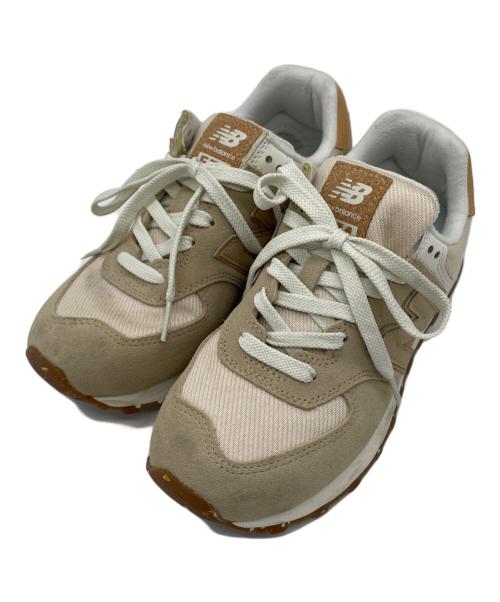 NEW BALANCE（ニューバランス）NEW BALANCE (ニューバランス) スニーカー ベージュ サイズ:24の古着・服飾アイテム