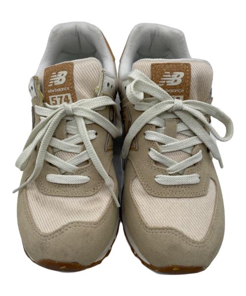 NEW BALANCE（ニューバランス）NEW BALANCE (ニューバランス) スニーカー ベージュ サイズ:24の古着・服飾アイテム