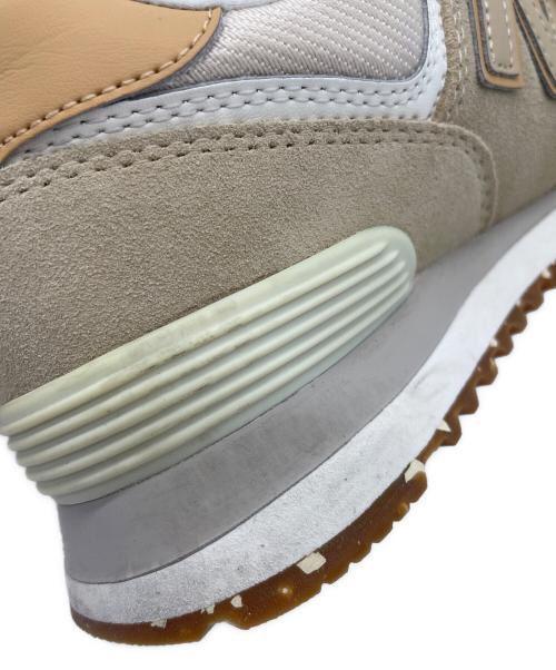 NEW BALANCE（ニューバランス）NEW BALANCE (ニューバランス) スニーカー ベージュ サイズ:24の古着・服飾アイテム