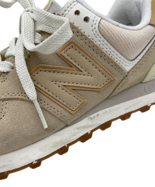 NEW BALANCE（ニューバランス）NEW BALANCE (ニューバランス) スニーカー ベージュ サイズ:24の古着・服飾アイテム