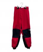 THE NORTH FACEザ ノース フェイス）の古着「マウンテンパンツ」｜レッド×ブラック