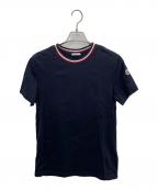 MONCLERモンクレール）の古着「Tシャツ」｜ネイビー×レッド