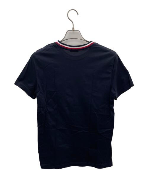 MONCLER（モンクレール）MONCLER (モンクレール) Tシャツ ネイビー×レッド サイズ:Sの古着・服飾アイテム