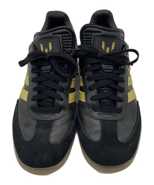 adidas（アディダス）adidas (アディダス) スニーカー ブラック×ゴールド サイズ:25.5の古着・服飾アイテム