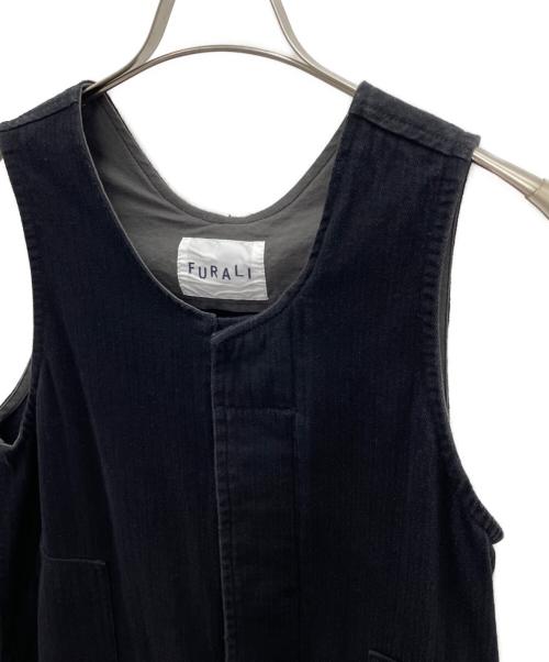 FURALI（フラリ）FURALI (フラリ) ノースリーブ・キャミソールワンピース ブラック サイズ:-の古着・服飾アイテム