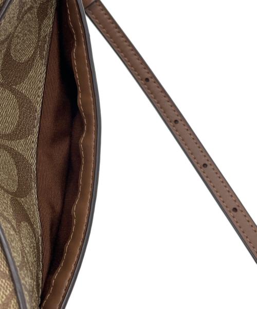 COACH（コーチ）COACH (コーチ) ショルダーバッグ ブラウンの古着・服飾アイテム