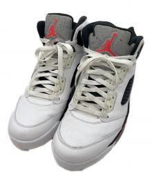 NIKE（ナイキ）の古着「AIR JORDAN5 RETRO」｜ホワイト