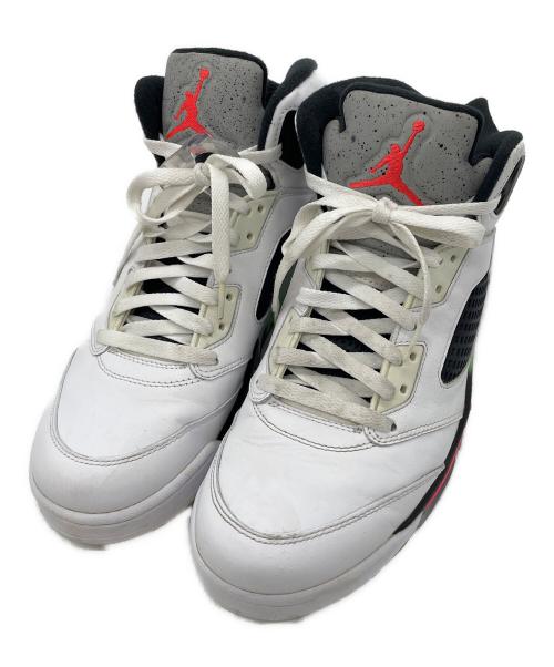 NIKE（ナイキ）NIKE (ナイキ) AIR JORDAN5 RETRO ホワイト サイズ:28cmの古着・服飾アイテム