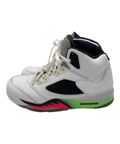 NIKE（ナイキ）NIKE (ナイキ) AIR JORDAN5 RETRO ホワイト サイズ:28cmの古着・服飾アイテム
