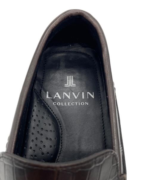 LANVIN（ランバン）LANVIN (ランバン) ローファー ブラウン サイズ:25cmの古着・服飾アイテム