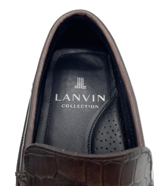 LANVIN（ランバン）LANVIN (ランバン) ローファー ブラウン サイズ:25cmの古着・服飾アイテム