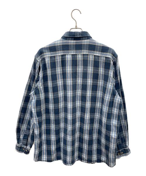 FIVE BROTHER（ファイブブラザー）FIVE BROTHER (ファイブブラザー) 長袖シャツ ブルー サイズ:XLの古着・服飾アイテム