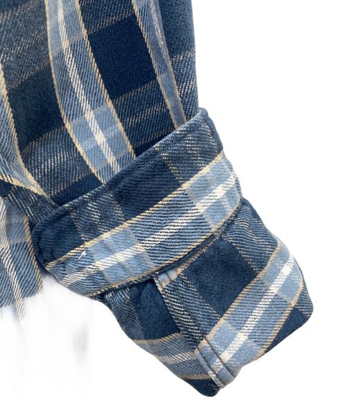 FIVE BROTHER（ファイブブラザー）FIVE BROTHER (ファイブブラザー) 長袖シャツ ブルー サイズ:XLの古着・服飾アイテム