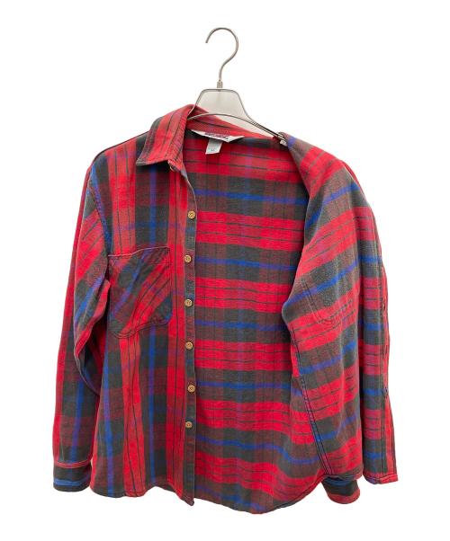 big mac（ビッグマック）big mac (ビッグマック) 長袖シャツ レッド サイズ:Mの古着・服飾アイテム