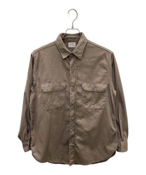 big mac（ビッグマック）big mac (ビッグマック) 長袖シャツ ブラウン サイズ:Sの古着・服飾アイテム
