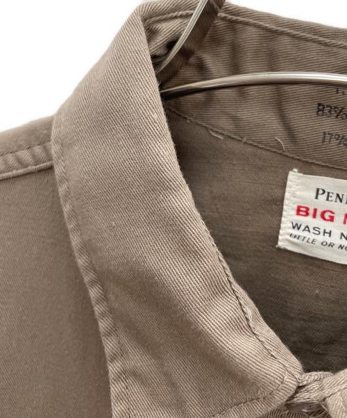 big mac（ビッグマック）big mac (ビッグマック) 長袖シャツ ブラウン サイズ:Sの古着・服飾アイテム