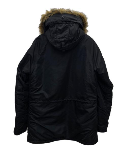 ALPHA（アルファ）ALPHA (アルファ) N-3Bフライトジャケット ブラック サイズ:Lの古着・服飾アイテム