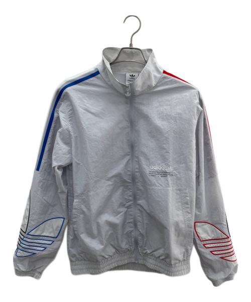 adidas（アディダス）adidas (アディダス) トラックジャケット ホワイト サイズ:Mの古着・服飾アイテム