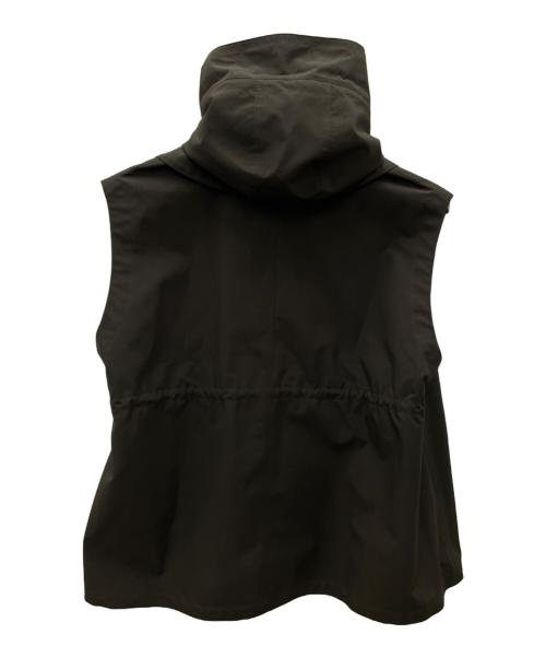 VACHEMENT（ヴァシュモン）VACHEMENT (ヴァシュモン) リサイクルシェルタフタベスト カーキ サイズ:Fの古着・服飾アイテム