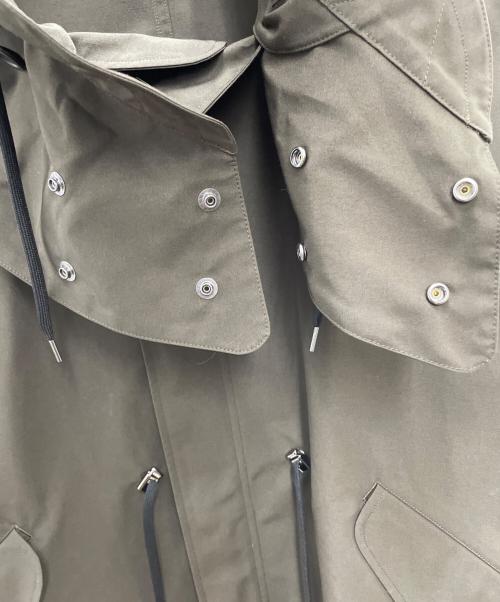 VACHEMENT（ヴァシュモン）VACHEMENT (ヴァシュモン) リサイクルシェルタフタベスト カーキ サイズ:Fの古着・服飾アイテム
