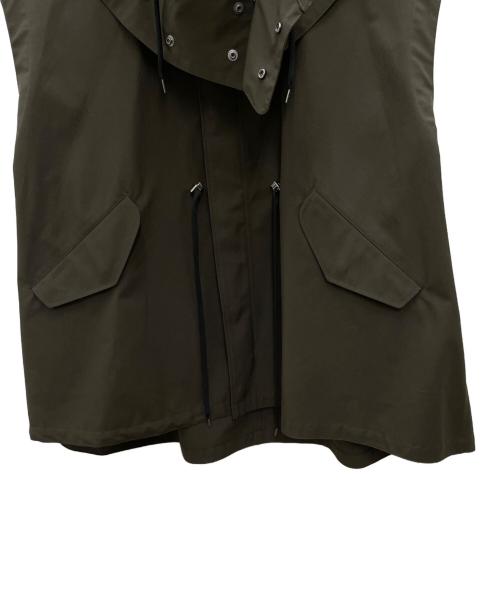 VACHEMENT（ヴァシュモン）VACHEMENT (ヴァシュモン) リサイクルシェルタフタベスト カーキ サイズ:Fの古着・服飾アイテム