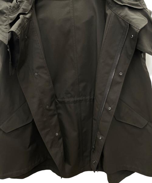 VACHEMENT（ヴァシュモン）VACHEMENT (ヴァシュモン) リサイクルシェルタフタベスト カーキ サイズ:Fの古着・服飾アイテム