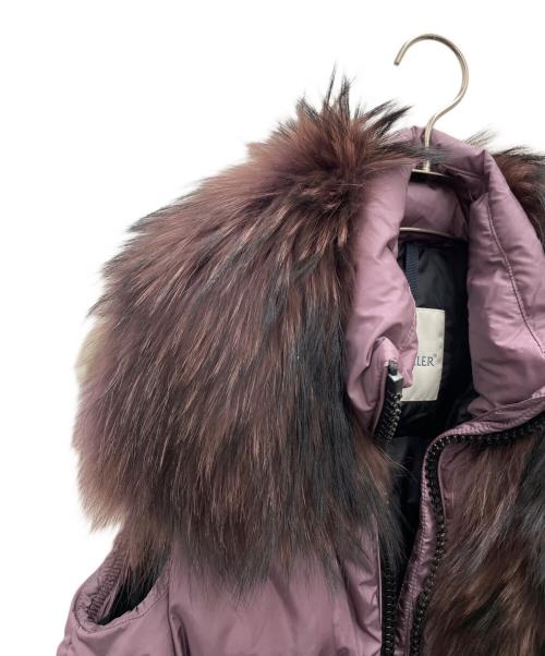 MONCLER（モンクレール）MONCLER (モンクレール) ダウンベスト パープル サイズ:１の古着・服飾アイテム