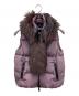 MONCLER（モンクレール）の古着「ダウンベスト」｜パープル