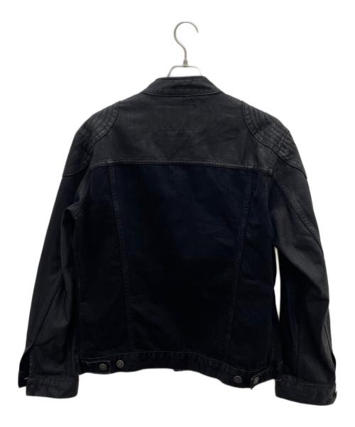 DIESEL（ディーゼル）DIESEL (ディーゼル) デニムジャケット ブラック サイズ:Mの古着・服飾アイテム