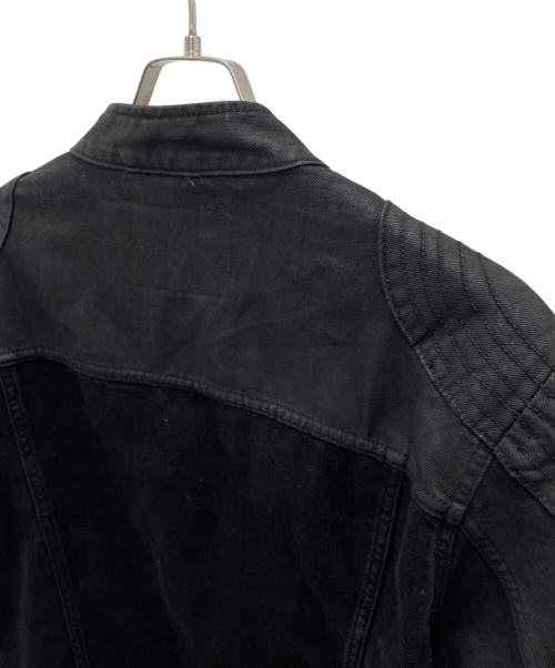DIESEL（ディーゼル）DIESEL (ディーゼル) デニムジャケット ブラック サイズ:Mの古着・服飾アイテム