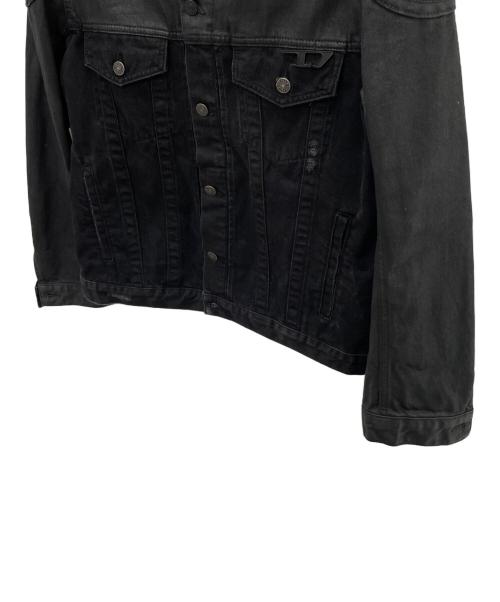 DIESEL（ディーゼル）DIESEL (ディーゼル) デニムジャケット ブラック サイズ:Mの古着・服飾アイテム