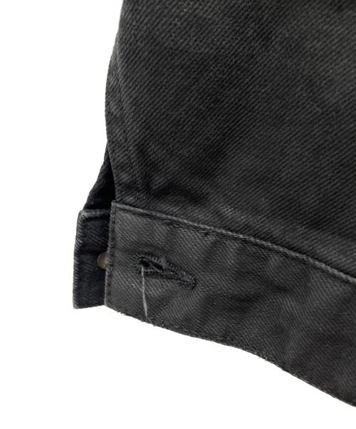 DIESEL（ディーゼル）DIESEL (ディーゼル) デニムジャケット ブラック サイズ:Mの古着・服飾アイテム