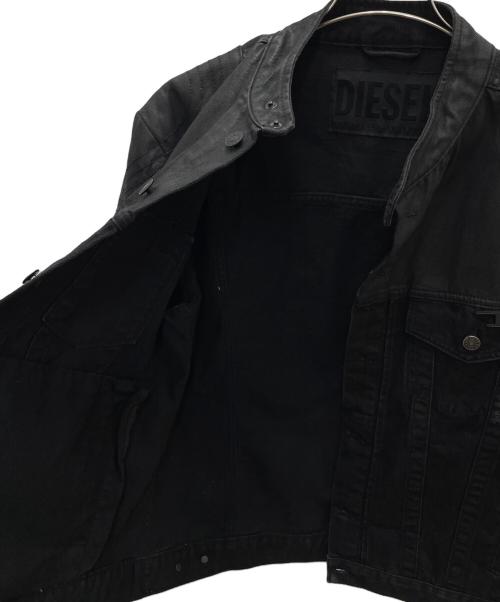 DIESEL（ディーゼル）DIESEL (ディーゼル) デニムジャケット ブラック サイズ:Mの古着・服飾アイテム