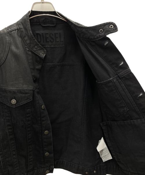 DIESEL（ディーゼル）DIESEL (ディーゼル) デニムジャケット ブラック サイズ:Mの古着・服飾アイテム