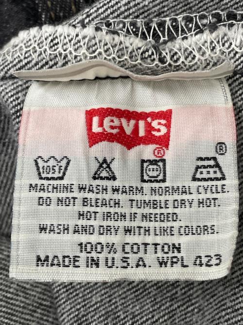LEVI'S（リーバイス）LEVI'S (リーバイス) デニムパンツ ブラック サイズ:33の古着・服飾アイテム