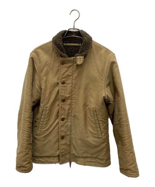 Bright Light（ブライトライト）Bright Light (ブライトライト) N-1デッキジャケット ベージュ サイズ:40の古着・服飾アイテム