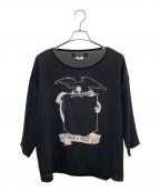 JUNYA WATANABE COMME des GARCONS(ジュンヤワタナベ コムデギャルソン）の古着「長袖カットソー」｜ブラック
