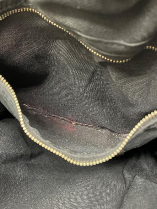 JUNYA WATANABE COMME des GARCONS（(ジュンヤワタナベ コムデギャルソン）JUNYA WATANABE COMME des GARCONS ((ジュンヤワタナベ コムデギャルソン) レザートートバッグ ブラックの古着・服飾アイテム