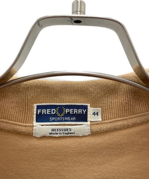 FRED PERRY（フレッドペリー）FRED PERRY (フレッドペリー) ポロシャツ ブラウン サイズ:44の古着・服飾アイテム
