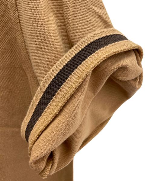 FRED PERRY（フレッドペリー）FRED PERRY (フレッドペリー) ポロシャツ ブラウン サイズ:44の古着・服飾アイテム